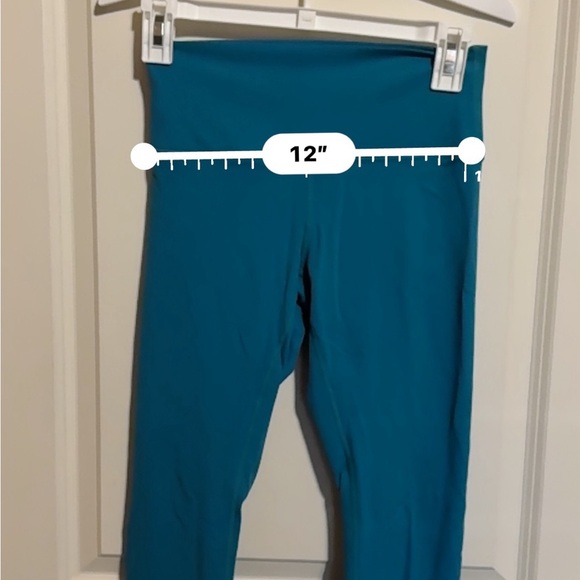 Blue High-Waisted Athletic Leggings Girls Size S/M - Picture 4 of 7
